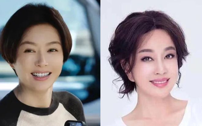 晓庆！近照引网友热议：医美过度？m6米乐app45岁秦岚竟撞脸刘(图2)